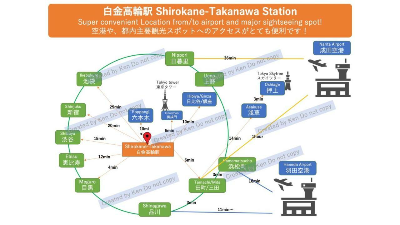 The 3Rd Residential Suite Shirokane Tokyo Bagian luar foto